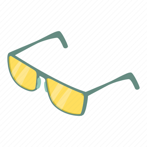 Eyesight, fashion, frame, isometric, lens, object, spectacles icon - Download on Iconfinder