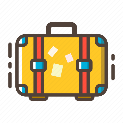 Baggage, journey, luggage, suitcase, travel, traveler, vacation icon - Download on Iconfinder