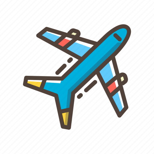 Airplane, flight, plane, transportation, travel, vacation icon - Download on Iconfinder