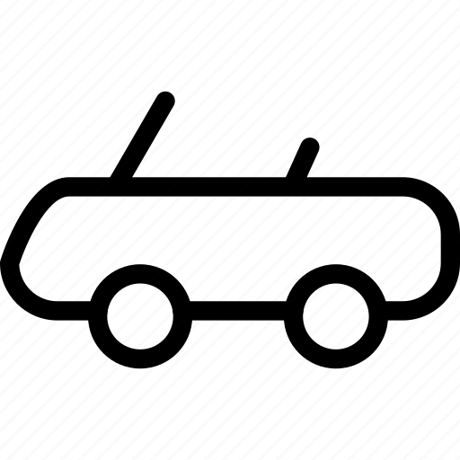 Automobile, cabrio, cabriolet, car, convertible, drop top, drophead icon - Download on Iconfinder