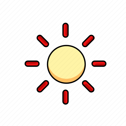 Bright, day, forecast, light, sunny, weather icon - Download on Iconfinder