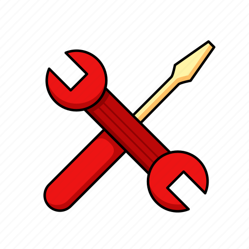 Fix, mechanical, repair, screwdriver, tools, wrench icon - Download on Iconfinder