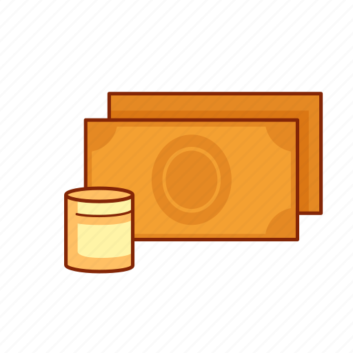 Banknotes, bills, cash, coins, currency, finance, money icon - Download on Iconfinder