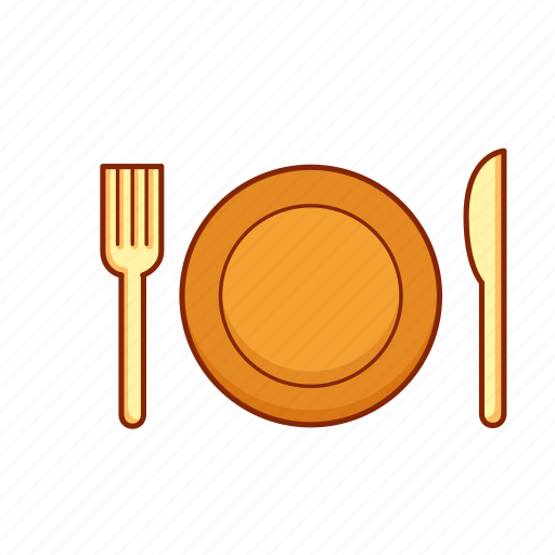 Cutlery, dining, dinner, food, lunch, meal, plate icon - Download on Iconfinder