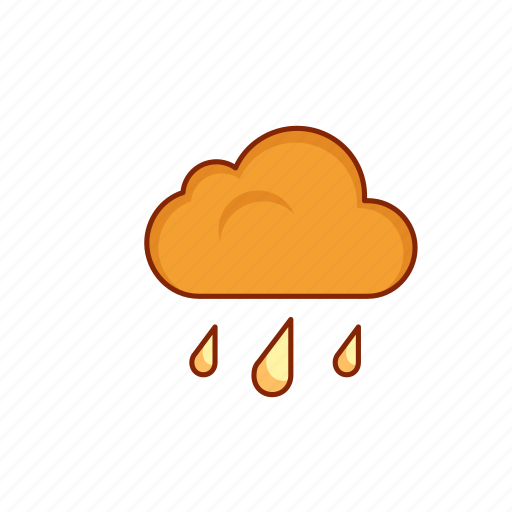 Clouds, overcast, raining, storm, water, weather icon - Download on Iconfinder
