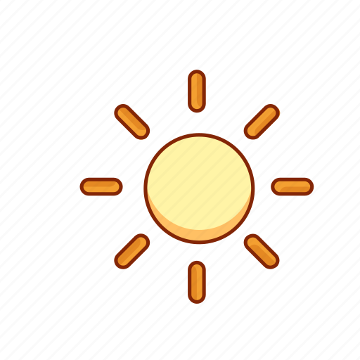 Bright, day, forecast, light, sunny, weather icon - Download on Iconfinder