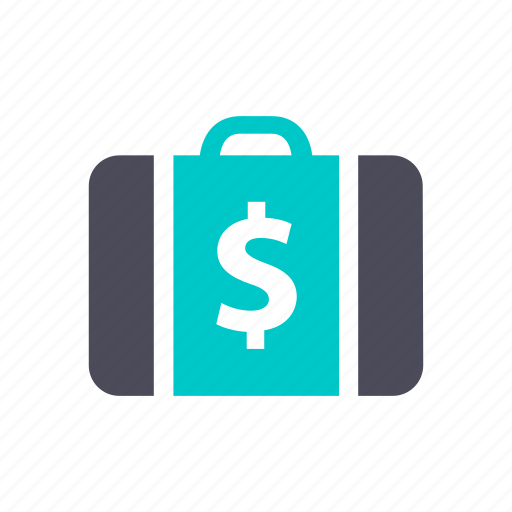 Briefcase, business, case, cash, dollar, money, suitcase icon - Download on Iconfinder