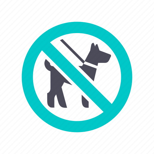 Ban, danger, dog, no, prohibited, sign, walking icon - Download on Iconfinder