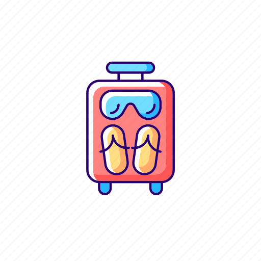 Suitcase, baggage, luggage, vacation icon - Download on Iconfinder
