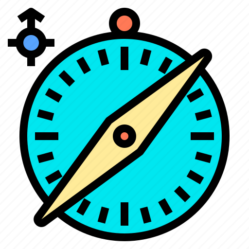 Compass, holiday, leisure, navigation, telescope, trip, world icon - Download on Iconfinder