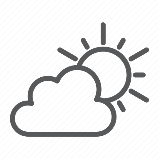 Climate, cloud, forecast, meteorology, sky, sun, weather icon - Download on Iconfinder