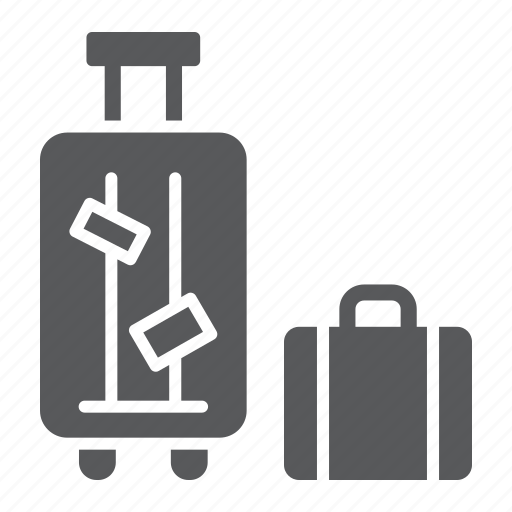 Bag, baggage, case, luggage, suitcase, tourism, travel icon
