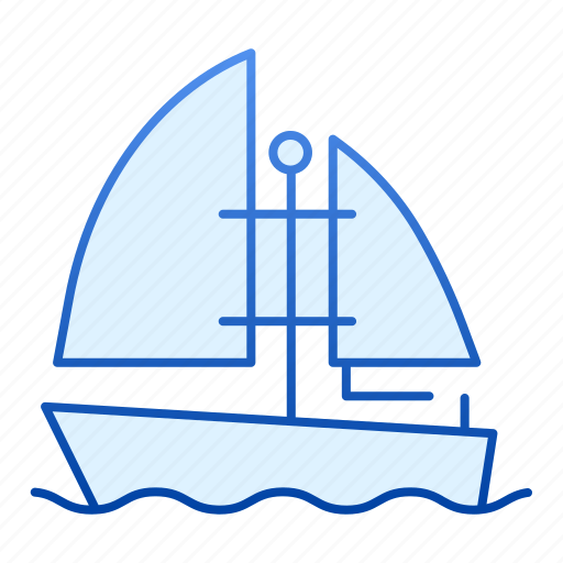 Yacht, boat, ocean, sea, cruise, marine, transport icon - Download on Iconfinder