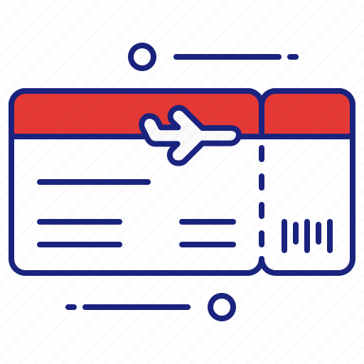 Flight, ticket, aeroplane, airplane, boarding, pass, plane icon - Download on Iconfinder