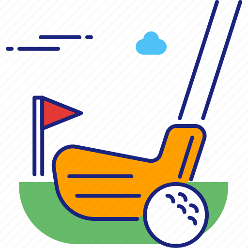 Golf, course, golfing, sport, sports, summer icon - Download on Iconfinder