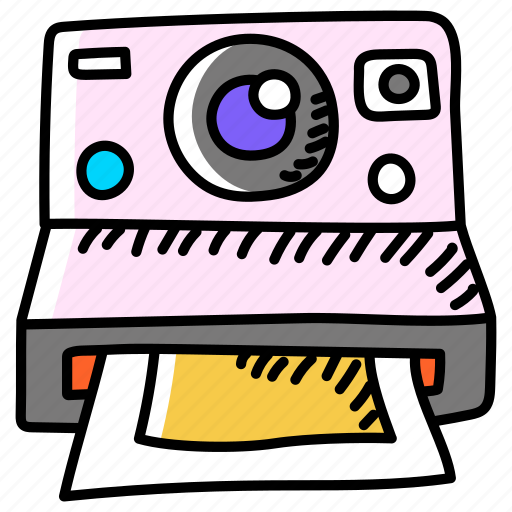 Instant picture, instant camera, instant photography, gadget, capturing device icon - Download on Iconfinder