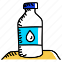 bottle, water bottle, aqua bottle, water container, plastic bottle