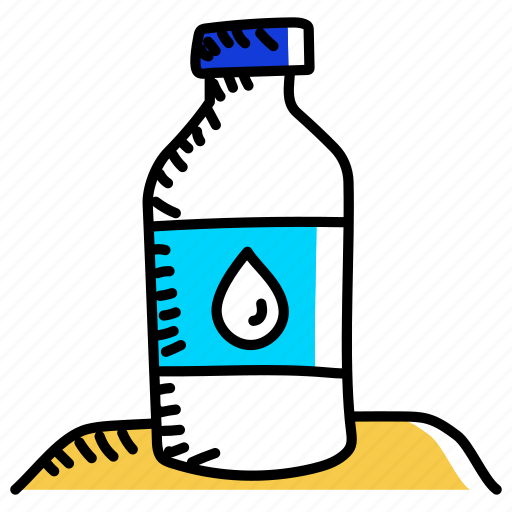 Bottle, water bottle, aqua bottle, water container, plastic bottle icon - Download on Iconfinder