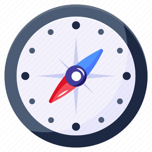 Compass, navigation, direction, navigation compass, orientation instrument icon - Download on Iconfinder