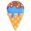 dessert, ice cone, gelato, ice cream, sweet 