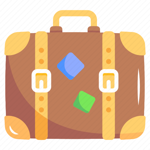 Luggage, suitcase, baggage, travel bag, luggage bag icon - Download on Iconfinder