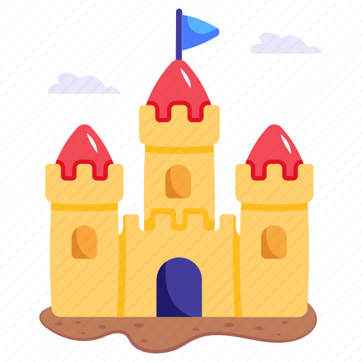 Fortress, castle, fort, architecture, fairy castle icon - Download on Iconfinder
