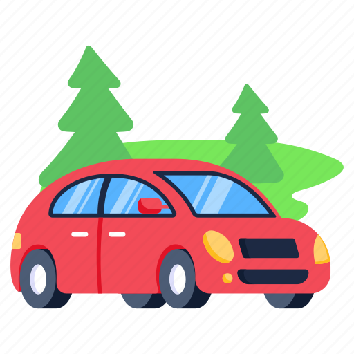 Travel, car, journey, automobile, transport icon - Download on Iconfinder