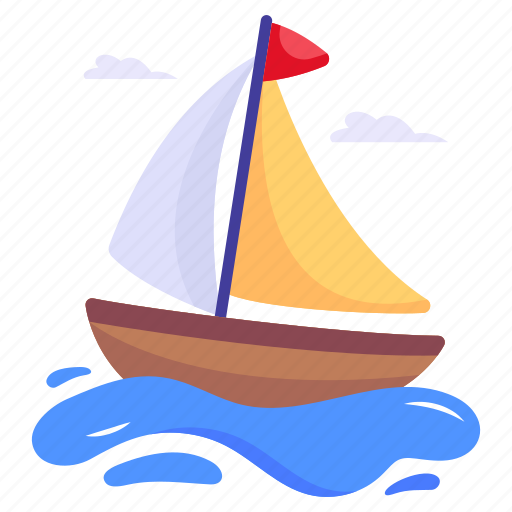 Yacht, boat, ship, vessel, watercraft icon - Download on Iconfinder