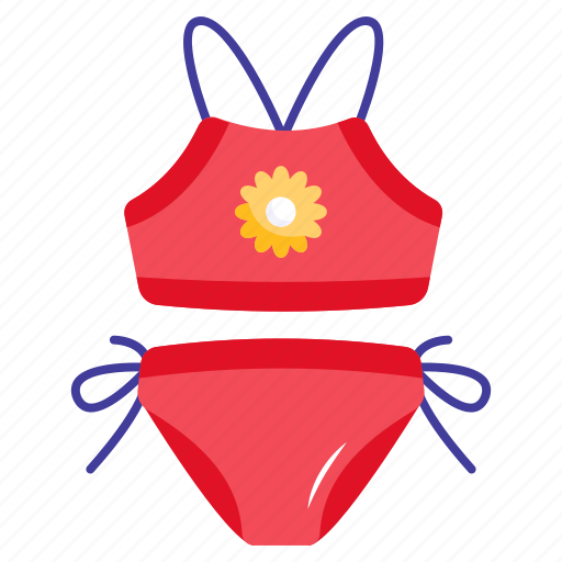 Bikini, swimwear, swimsuit, bra, pantie icon - Download on Iconfinder