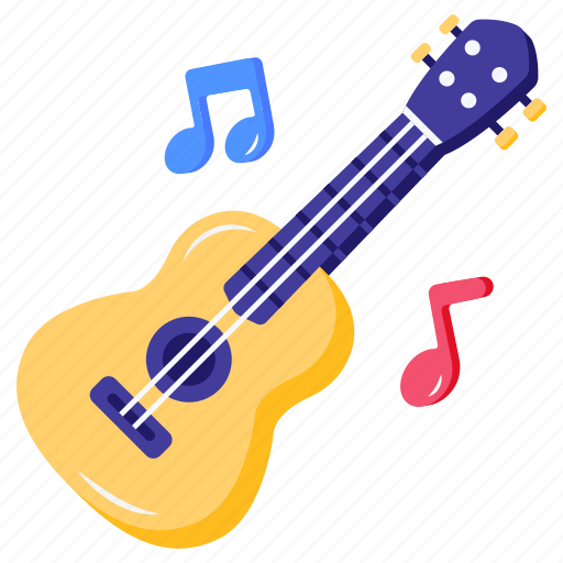 Bass, guitar, string instrument, musical instrument, acoustic icon - Download on Iconfinder