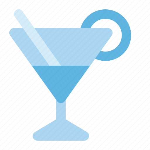 Beverage, cocktail, drink, glass, mocktail, orange, straw icon - Download on Iconfinder