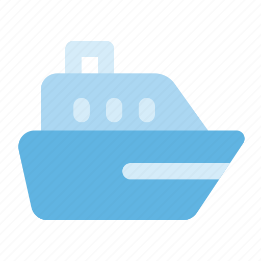 Boat, cargo ship, container, sea, ship, travel, vacation icon - Download on Iconfinder