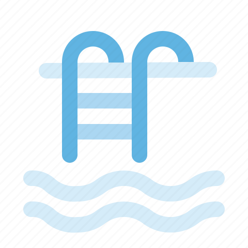 Pool, real estate, swim, swimming, swimming pool, waves icon - Download on Iconfinder