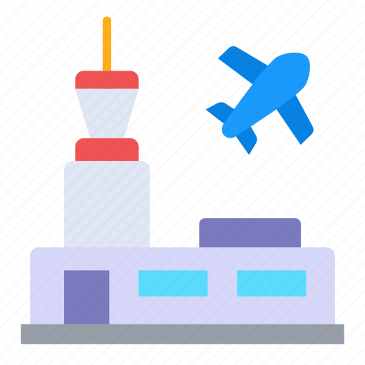 Airport, aviation, landing, taxing, vacation, plane, fly icon - Download on Iconfinder