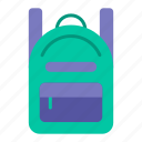 backpack, bag, traveling, vacation, holiday, school, traveler, schoolbag, adventure