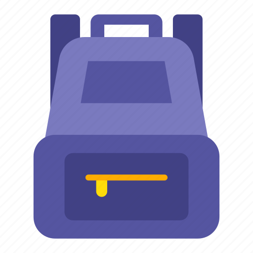 Bag, backpack, schoool traveler, schooolbag, adventure, outdoor holiday, camping icon - Download on Iconfinder