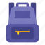 bag, backpack, schoool traveler, schooolbag, adventure, outdoor holiday, camping, travel, vacation 
