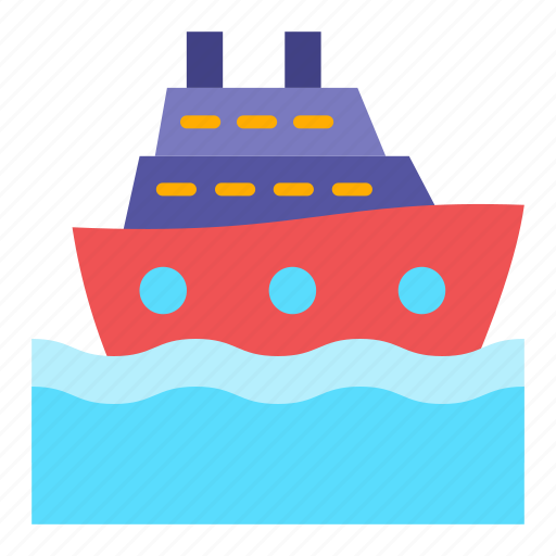 Cruise, ship, transport, boat, ocean, holiday, honeymoon icon - Download on Iconfinder