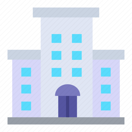 Hotel, bed, sleep, booking, check in, check out, city icon - Download on Iconfinder