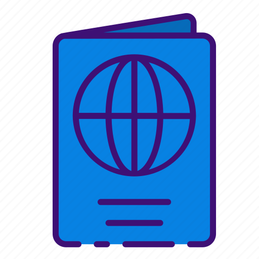 Passport, postage, rubber, stamp, seal, clone, document icon - Download on Iconfinder