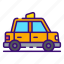 taxi, car, transport, vehicle, cab, transportation, automobile, service, delivery 