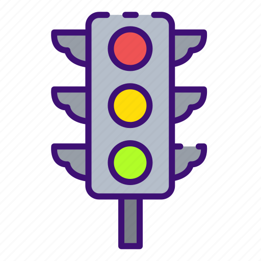 Trafic, light, signal, lamp, road, decoration, sign icon - Download on Iconfinder