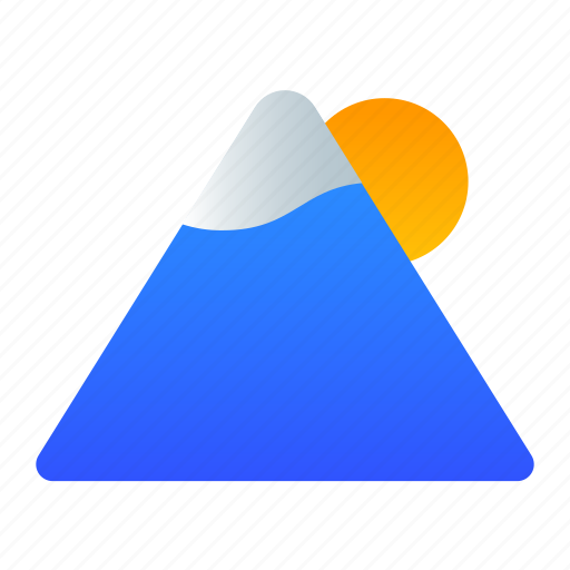 Hill, landscape, mountain, nature icon - Download on Iconfinder