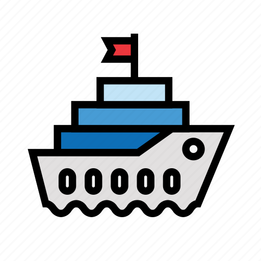 Holiday, outdoor, recreation, ship, travel icon - Download on Iconfinder