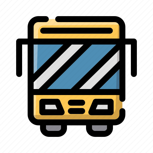 Bus, transportation, travel, traffic, public, passenger, road icon - Download on Iconfinder