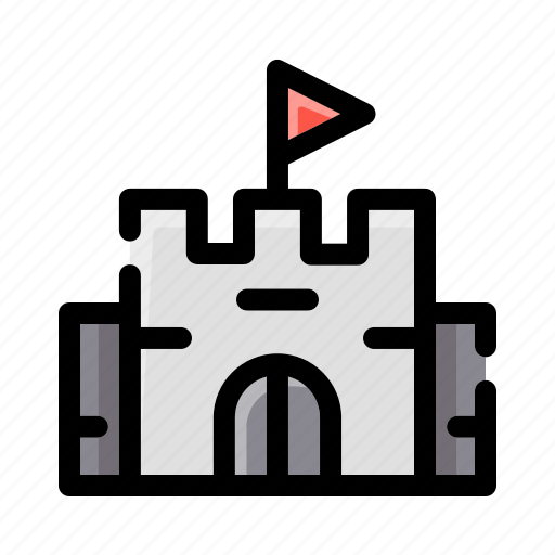 Castle, tower, kingdom, medieval, ancient, history, fort icon - Download on Iconfinder