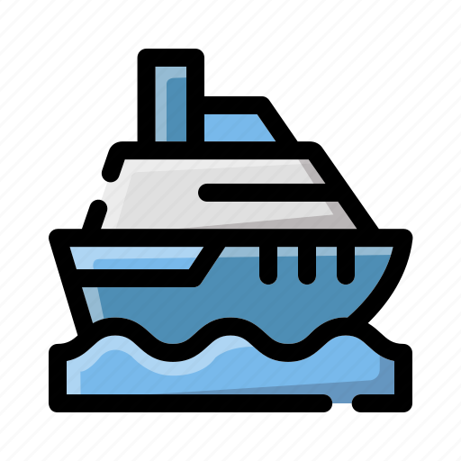 Yacht, cruise, ship, travel, ocean, sailboat, luxury icon - Download on Iconfinder