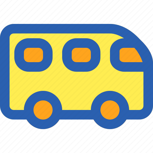 Bus, car, transportation, travel, vacation icon - Download on Iconfinder