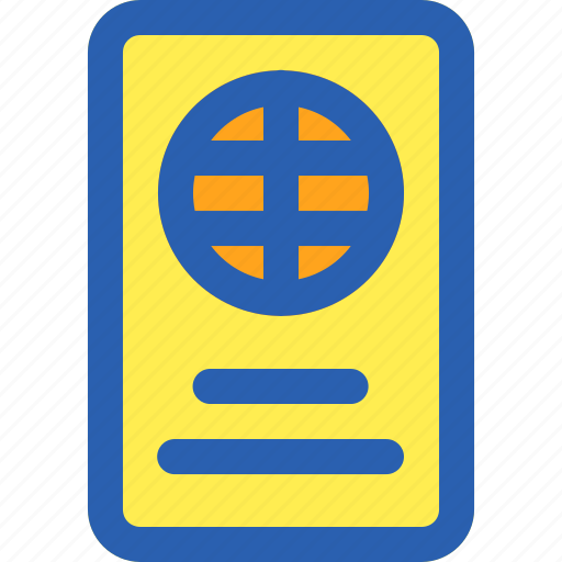Citizen, passport, ticket, transportation, traveling icon - Download on Iconfinder