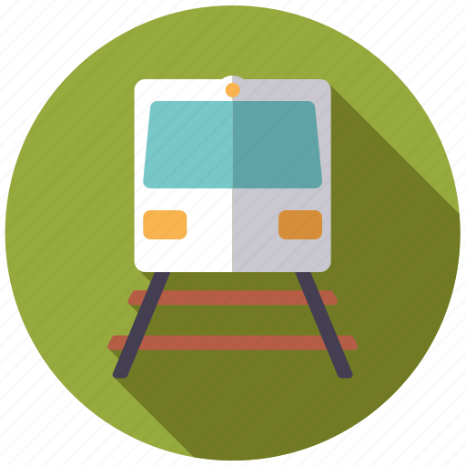 Holidays, railroad, rails, railway, train, travel, vacation icon - Download on Iconfinder